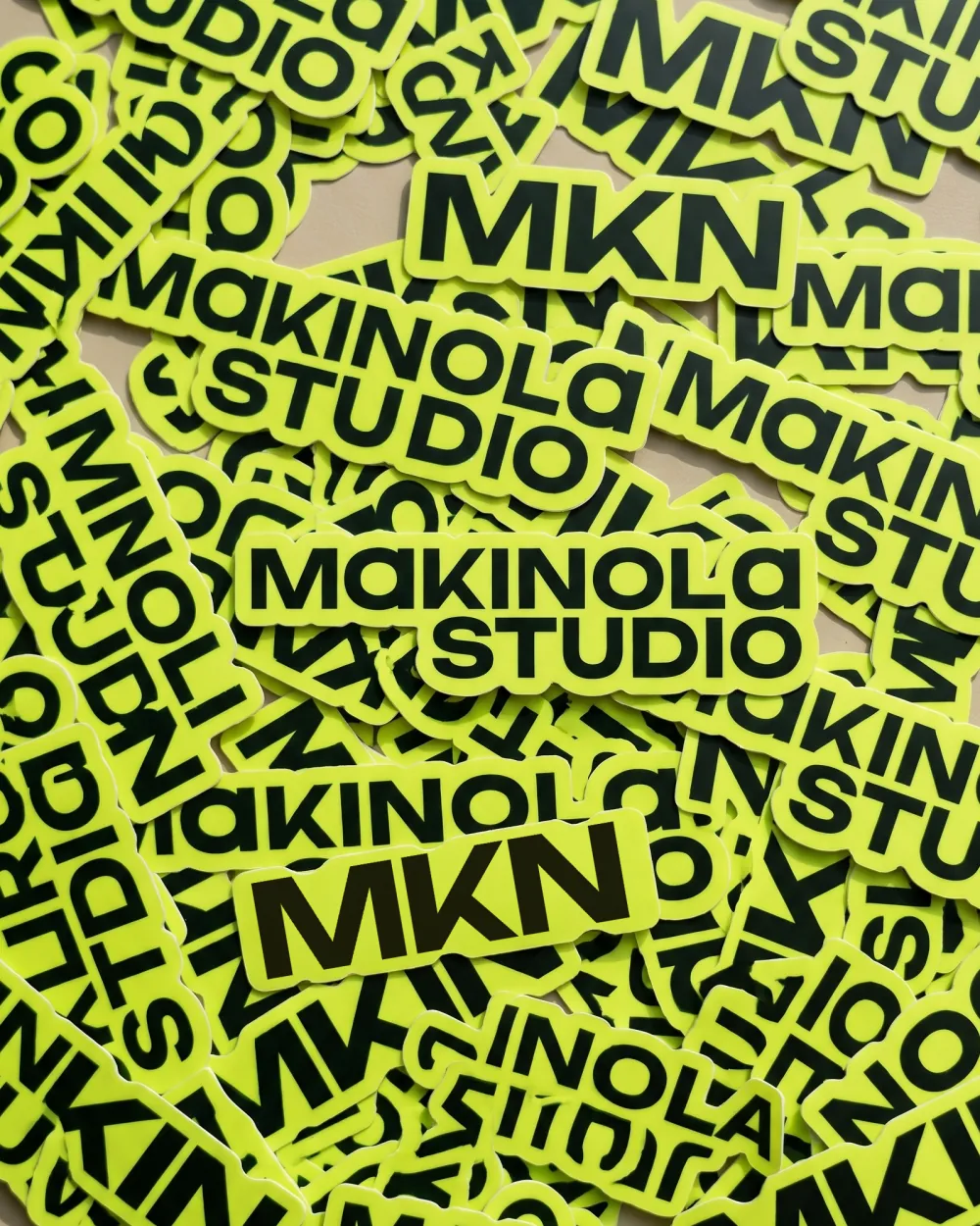 Transparent MKN sticker pack