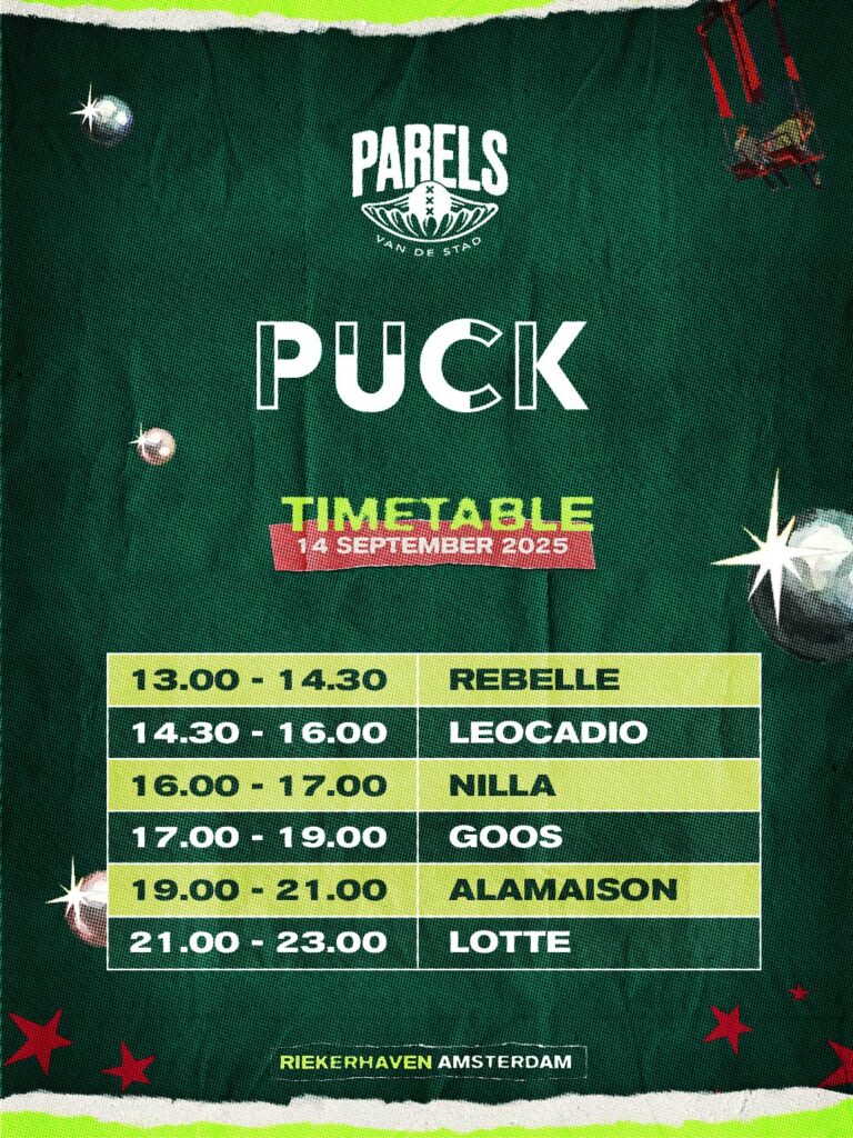 PVDS25-TIMETABLExPUCK-ZATERDAG-1080x1440